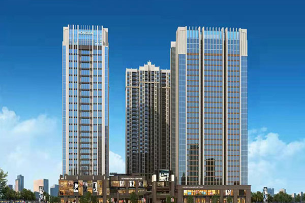 鴻達(dá)中央廣場(chǎng)幕墻項(xiàng)目